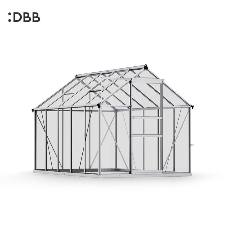 1686136357 The Lite L1 series DBB DiBiBi Greenhouse 6ft silver