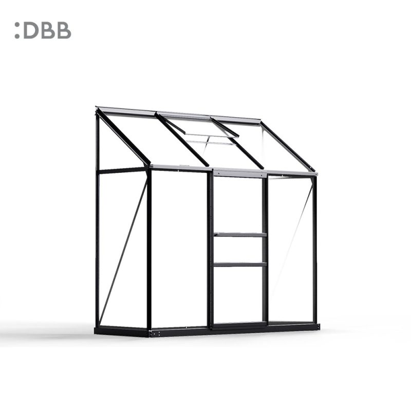 1686140829 The Lite L1 Lean to series DBB DiBiBi Greenhouse 2ft