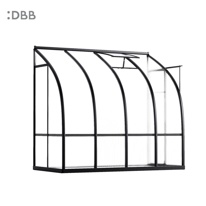 1686969401 The Standard S2 lean to series DBB DiBiBi Greenhouse 4ft