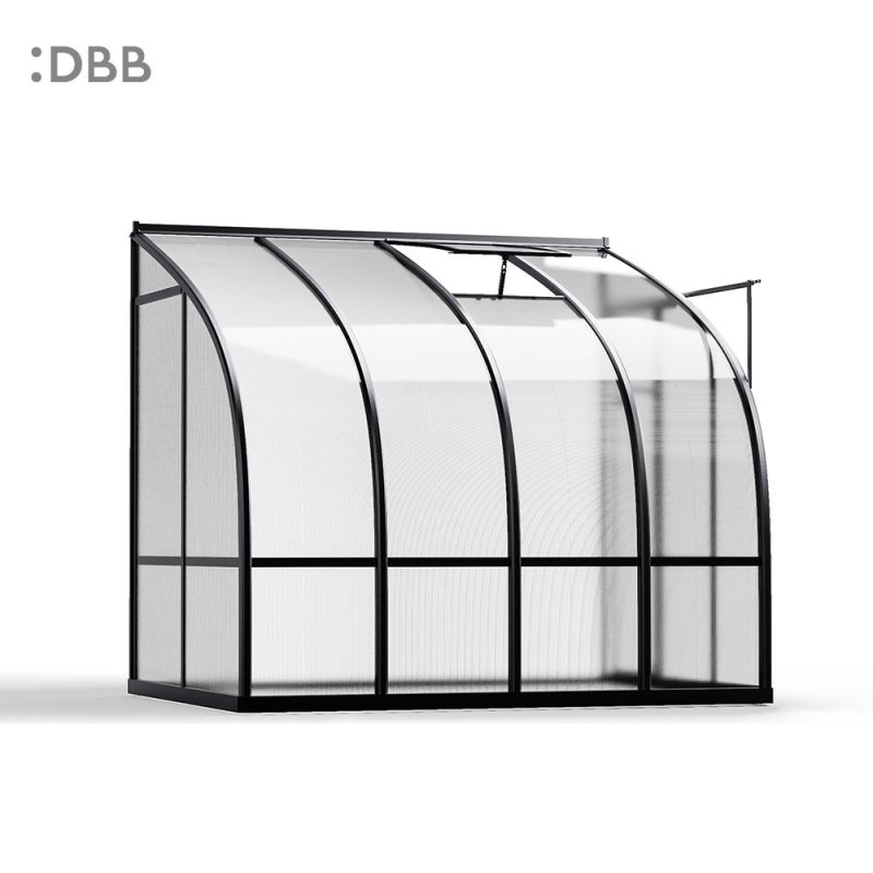 1686982202 The Standard S2 lean to series DBB DiBiBi Greenhouse 6ft